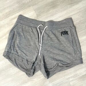 PINK Victoria's Secret Heather Gray Sweat Shorts